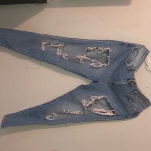 Ripped Mom jeans